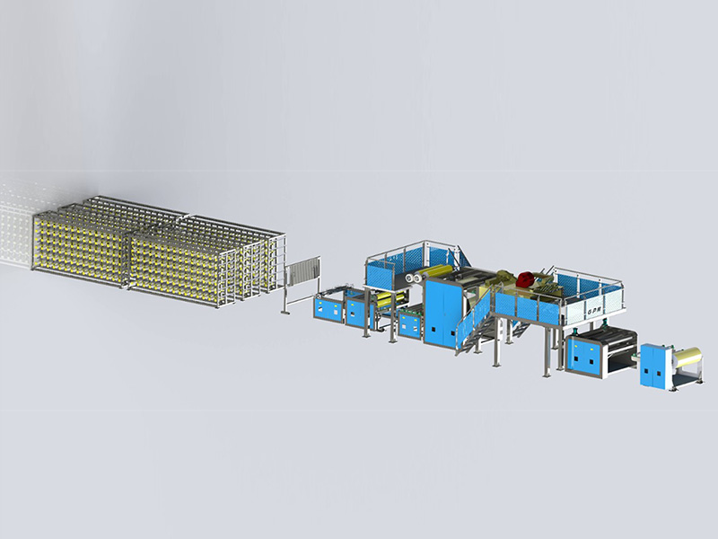 Continuous UHMWPE Fiber Reinforced UD Fabric Production Line