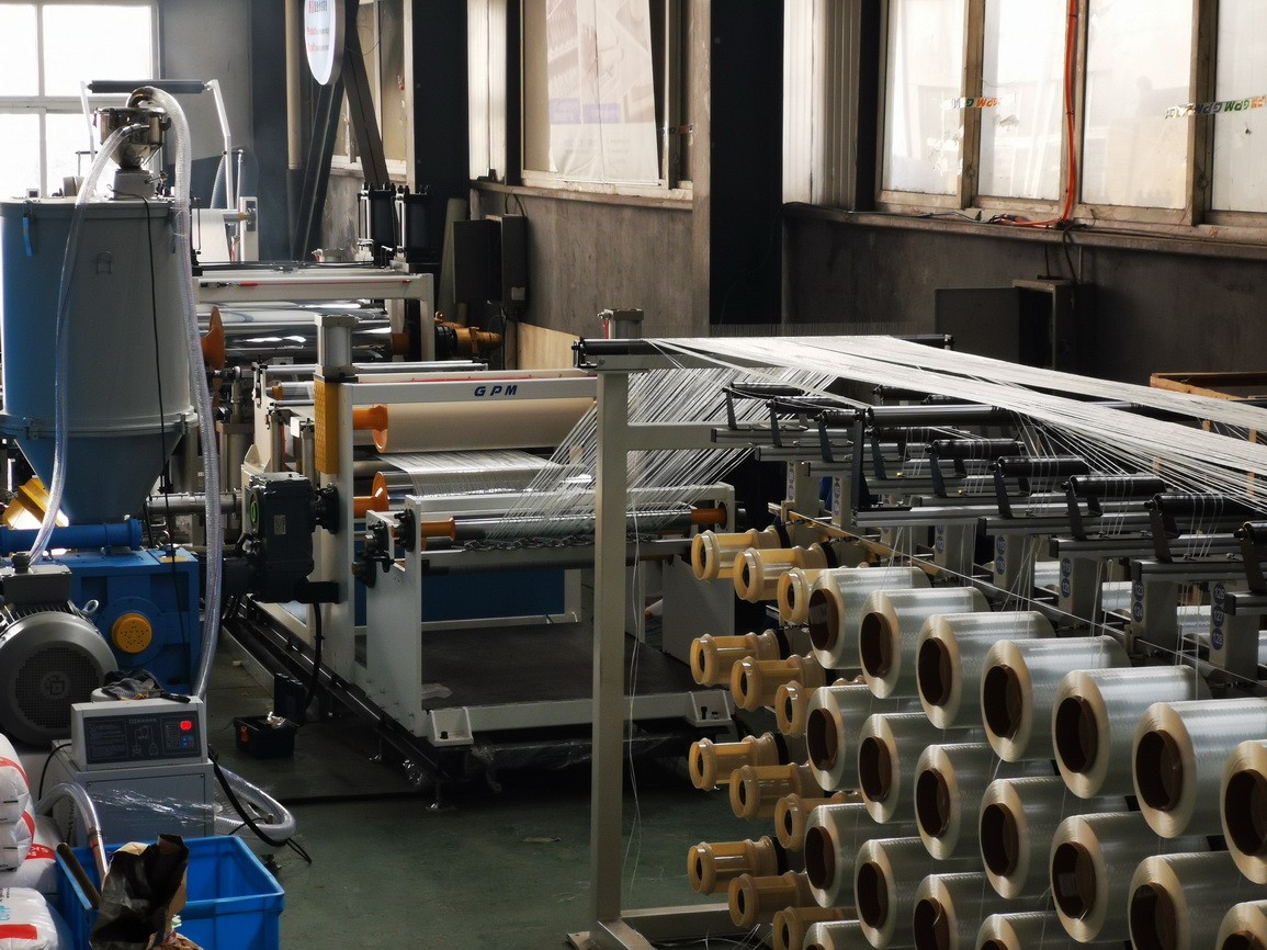 PE + continuous glass fiber reinforced thermoplastic unidirectional tape production line