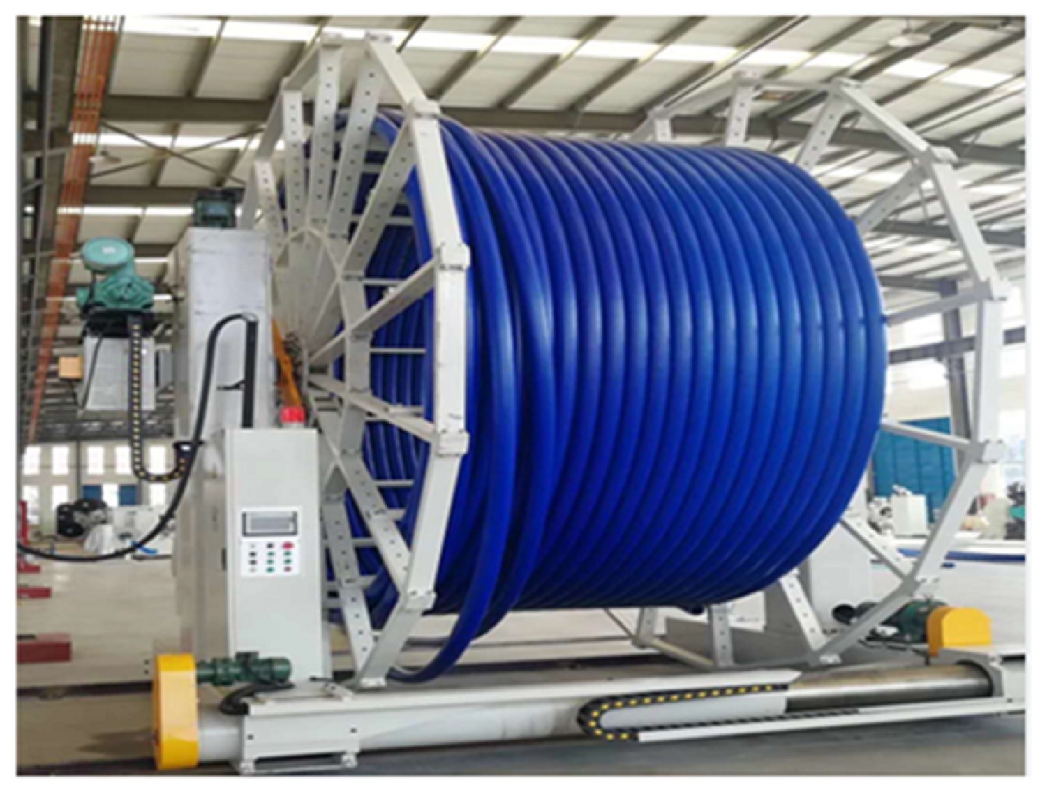 Thermoplastic Composite Pipe Production Line (Glass Fiber Unidirectional Tape Winding Reinforced);